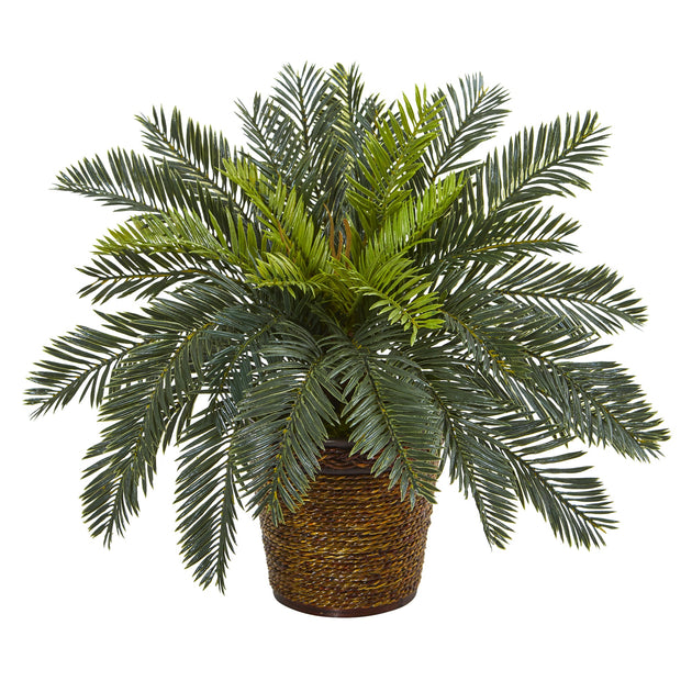 Hivvago Cycas Künstliche Pflanze 2