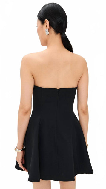 Amanda Uprichard Romilly Dress Black Medium 3
