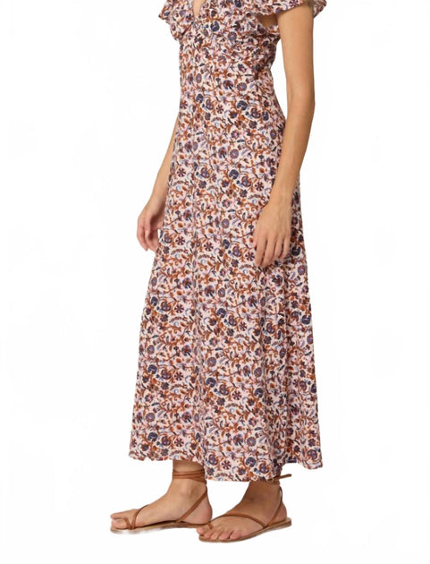 Cleobella Briar Ankle Dress Multi Medium 5