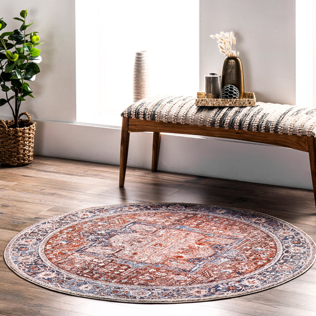 Tapis nuLOOM Harriet à Médaillons 2