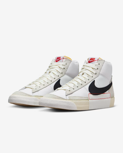 Nike Blazer Mid Pro Club DQ7673-100 Sneakers White US 9.5 2