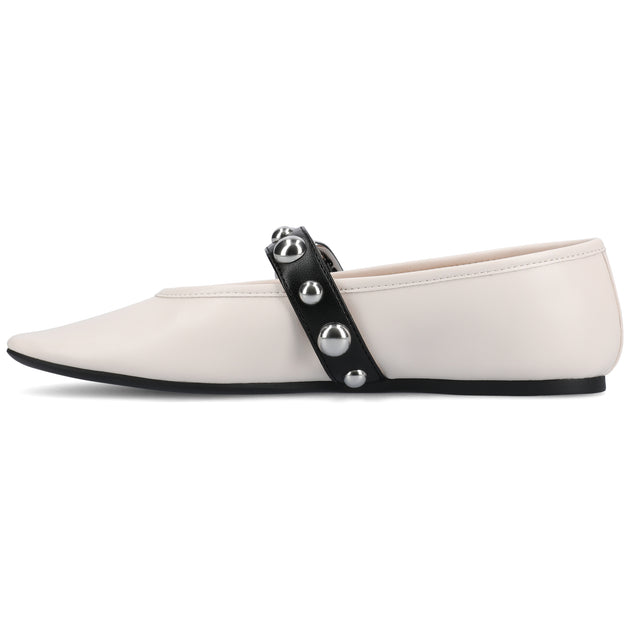 Journee Collection Naveah Ballet Flats Grey US 12 3
