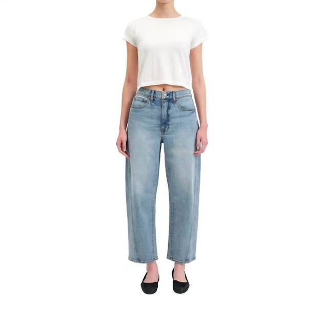 DAZE Alder High Rise Barrel Jeans Multi 24 3