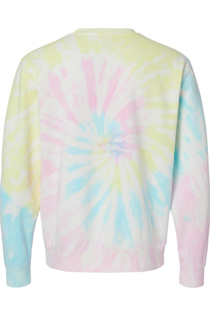 Independent Trading Co. Midweight Tie-Dyed Sweatshirt Multi XLarge 3