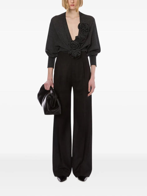 Alberta Ferretti Knitwear Sweater Black EU 46 3