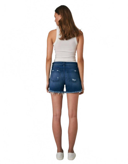 Edyson Delon High Rise Long Shorts Blue 31 4