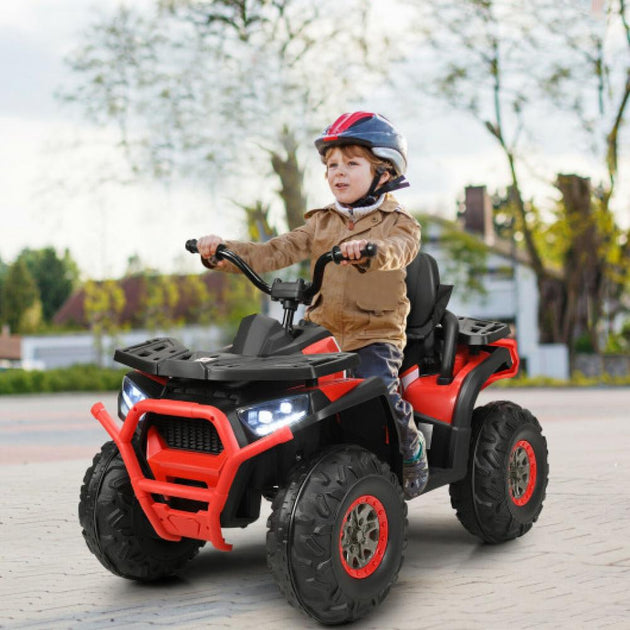 Hivvago 12V Kinder Elektro ATV Quad Schwarz 4