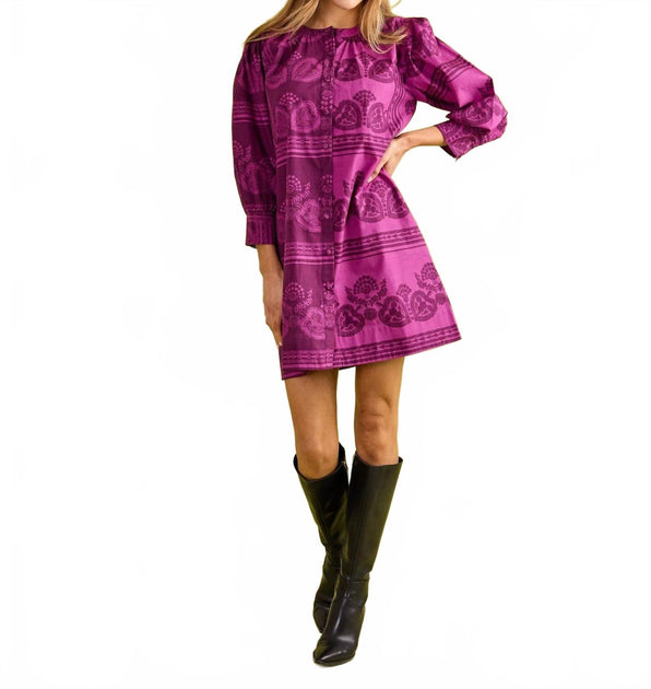 Double A Paloma Dress Purple XLarge 4