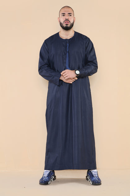 Arabic Thobe Mens Navy Large 2