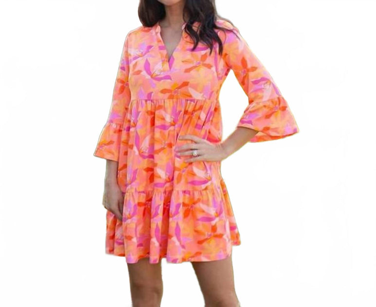 Mary Square Laguna Paradise Is Calling Dress Multi XSmall 2