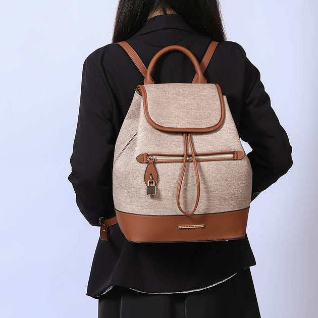 MKF Collection Porsha Sac à dos Rose Large 3
