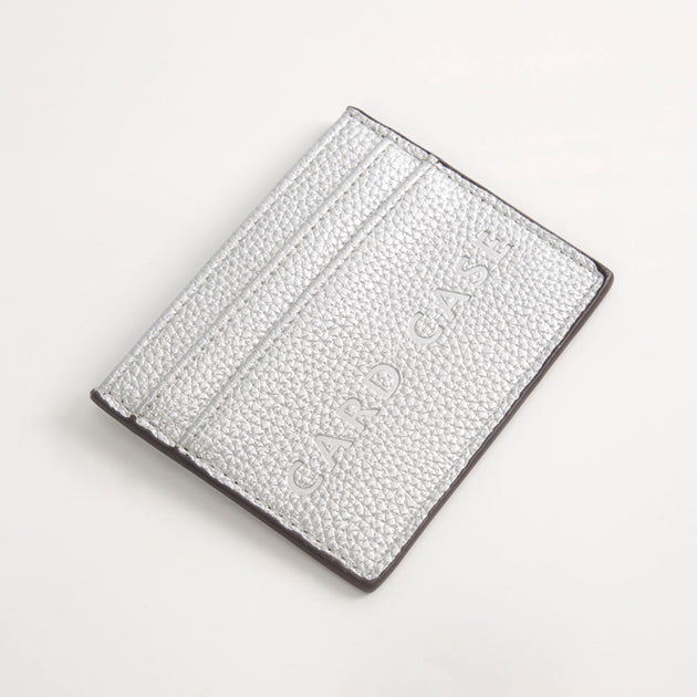 FASHNZFAB Card Case Wallet Silver 2