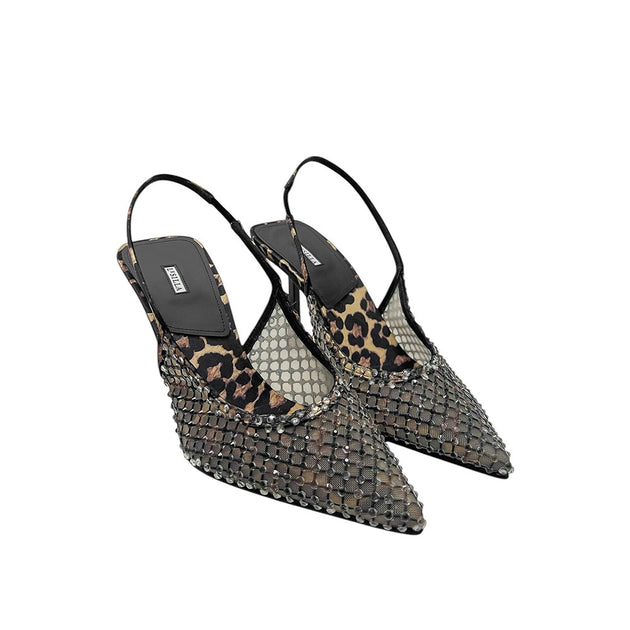 Le Silla Gilda Slingback Pumps Grey 38 3