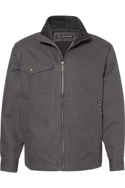 DRI DUCK Endeavor Canvas Jacket Grey Large 2