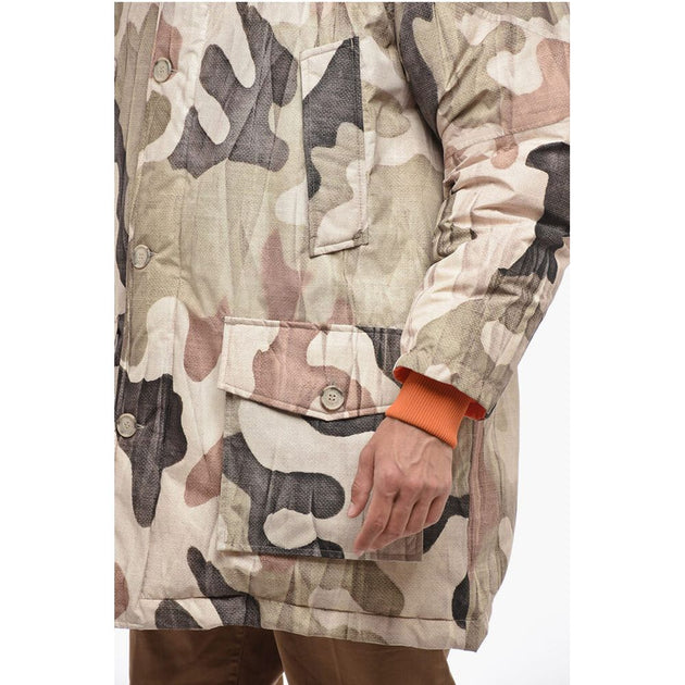 Woolrich Griffin Reversible Camouflage Atlantic Down Men