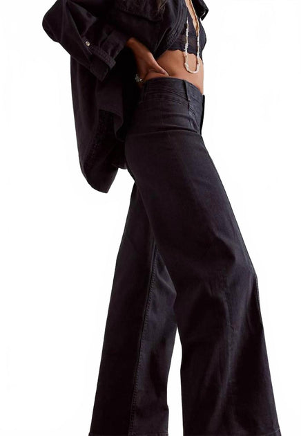 Free People Libre Wide Leg Jeans Blue 28 4
