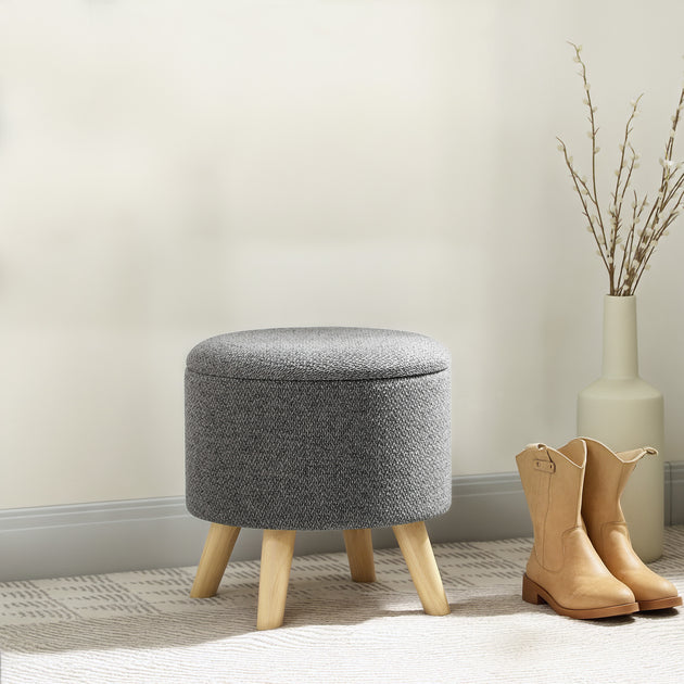 Hivvago Hidden Storage Ottoman 6