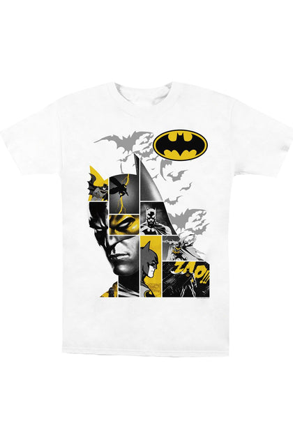 Gildan Batman Long Live Short Sleeve T-Shirt White Small 2