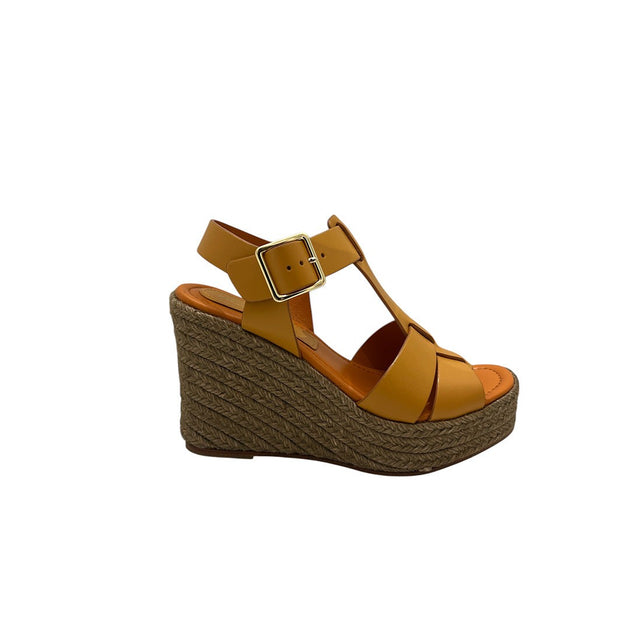 Paloma Barceló Alison Wedge Sandals Orange EU 40 2