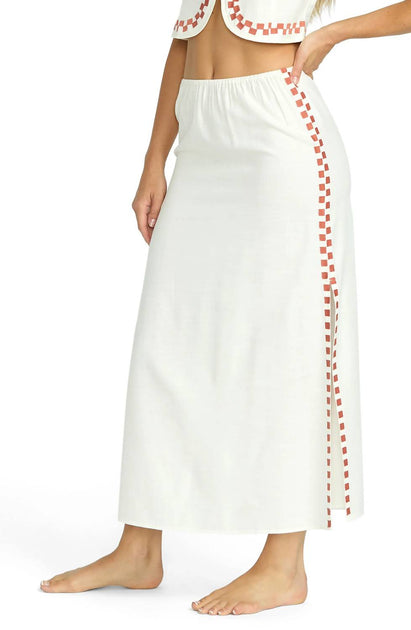 Billabong Secret Cove Skirt White Medium 4