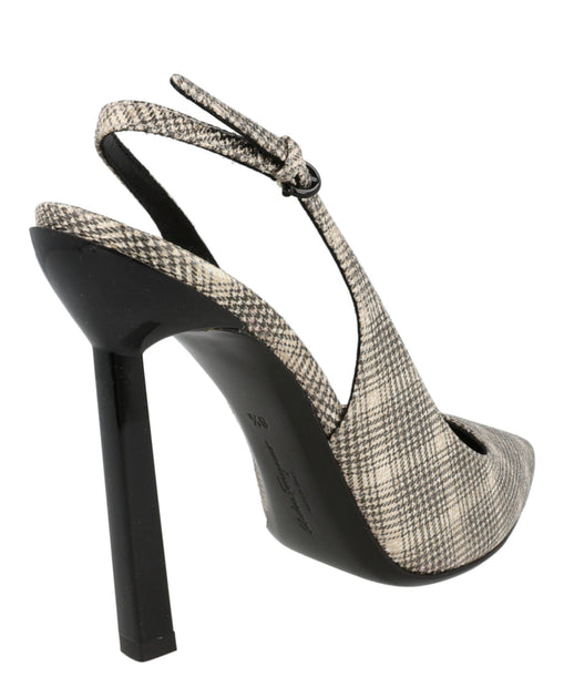 Ferragamo Jessie X5 Slingback Pumps Grey US 8.5 4