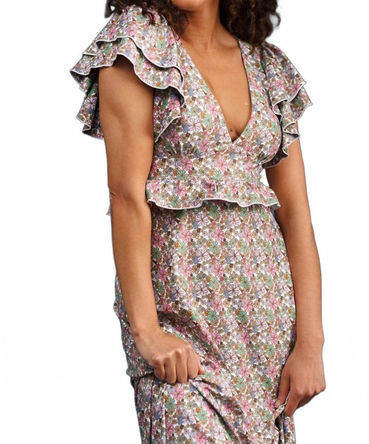 SMITH & QUINN Genevieve Dress Multi Small 4