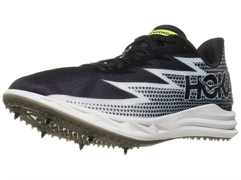 Hoka Men's Crescendo MD Track Running Shoes Black/White US 11 3