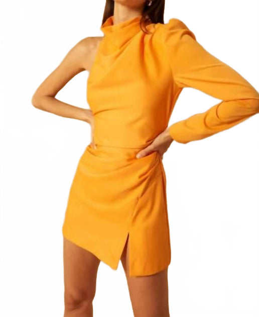 Misha Romeo Mini Dress Yellow US 2 3