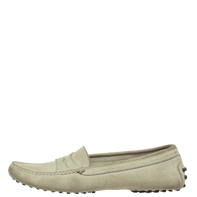Tod's Penny Loafers Grey EU 37 3