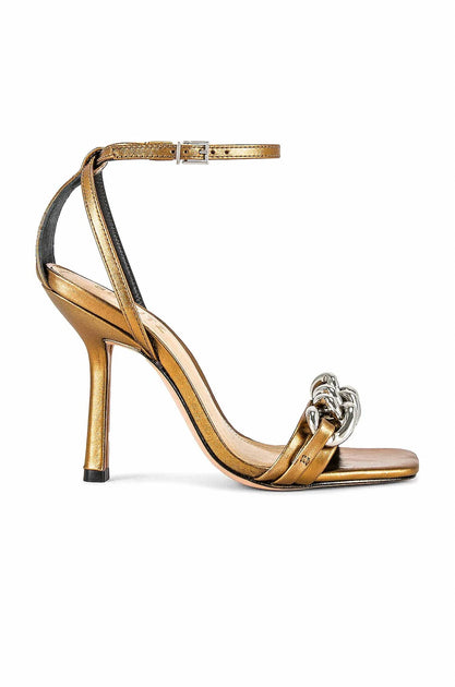 SCHUTZ Lindsay Heels Gold US 8.5 3