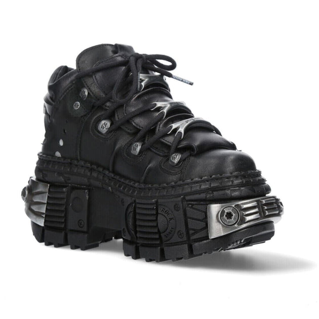 New Rock WALL106-S10 Ankle Boots Black EU 37 2