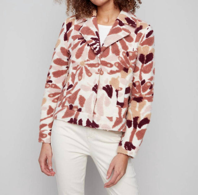 Veste en polaire sherpa Charlie B Rose XL 4