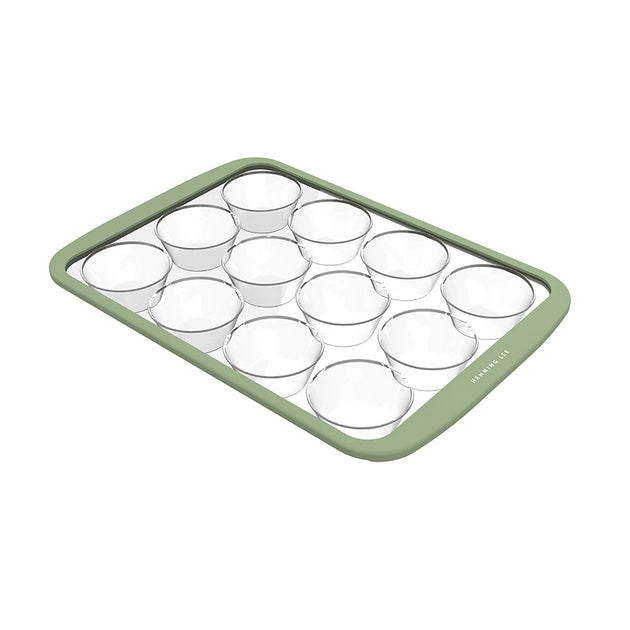 Henning Lee Look and Cook Silicone Muffin Pan Moss 2