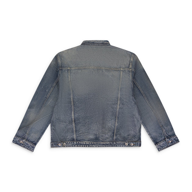 Who Decides War Furor Waxed Denim Jacket Blue XXXLarge 3