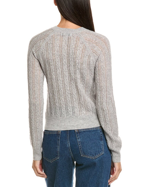 NAADAM Wool & Cashmere-Blend Sweater Grey Small 3
