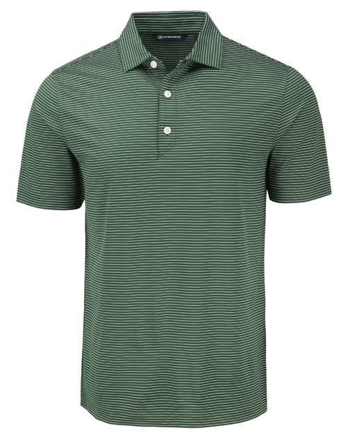 Cutter & Buck Forge Eco Fine Line Stripe Stretch Recycled Polo Multi Small 2