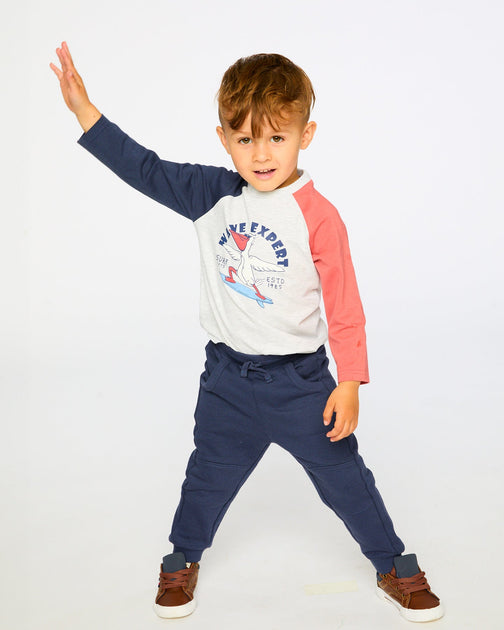 Deux par Deux French Terry Pants Blue US 6 3