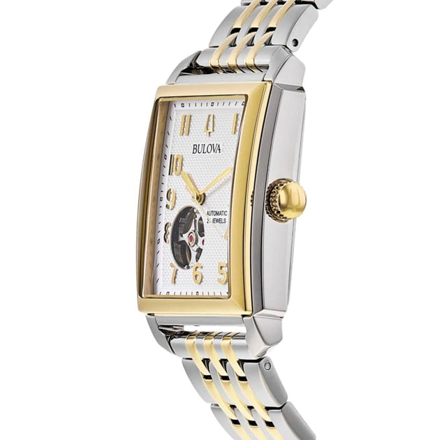 Bulova Sutton Automatic Women's Watch Gold 33mm 5