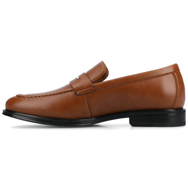 Vance Co. Phineas Slip-on Penny Loafer brown US 10 3