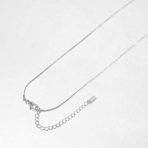 FASHNZFAB Cross Pendant Necklace Rhodium Silver One Size 4