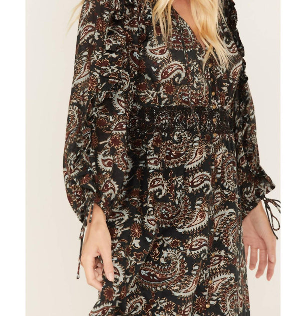 corrine midi dress Cleobella Corrine Midi Dress In Avalon Block