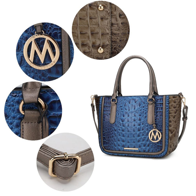 Sac Satchel MKF Bonnie Marron 4