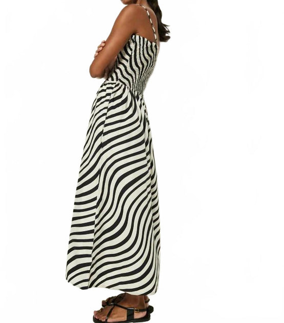 Nation LTD Sibelle Smocked Dress Multi Small 4