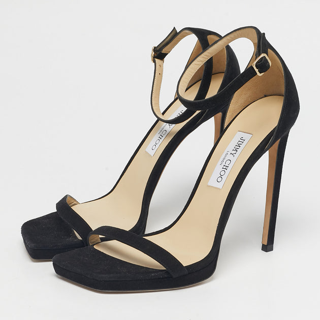 Jimmy Choo Alva Sandals Black EU 41 3