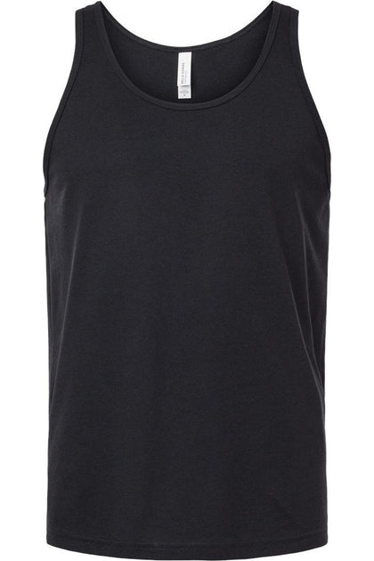 BELLA + CANVAS Heather CVC Tank Black XXLarge 2