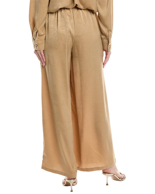 Avantlook Crushed Satin Pant Braun Small 3