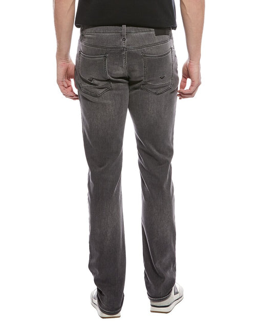 HUDSON Blake Slim Straight Jeans Grey 32 3