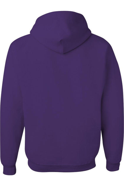 JERZEES NuBlend Hooded Sweatshirt Purple XLarge 3