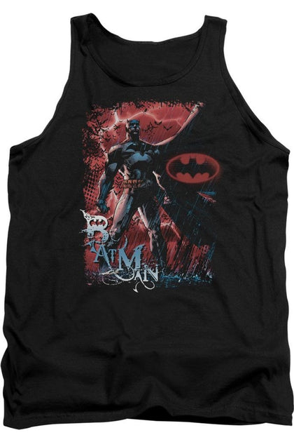 Gildan Batman Gotham Reign Tank Top Black Small 2