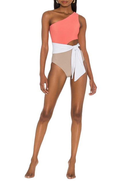 Beach Riot Carlie One Piece Swimsuit White XSmall 2